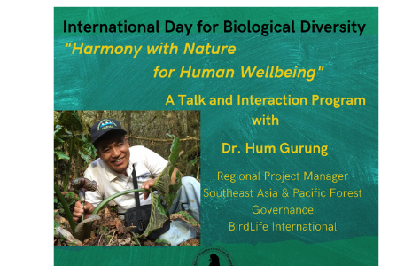 TALK AND INTERACTION PROGRAM ON INTERNATIONAL DAY FOR BIOLOGICAL DIVERSITY 2020